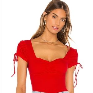 Revolve Superdown Sierra ruched top